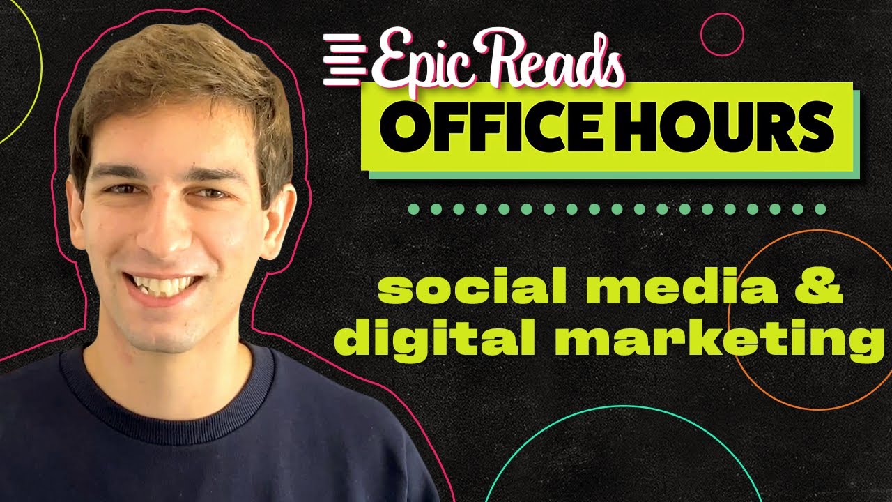 Epic Reads Office Hours episode about social media management